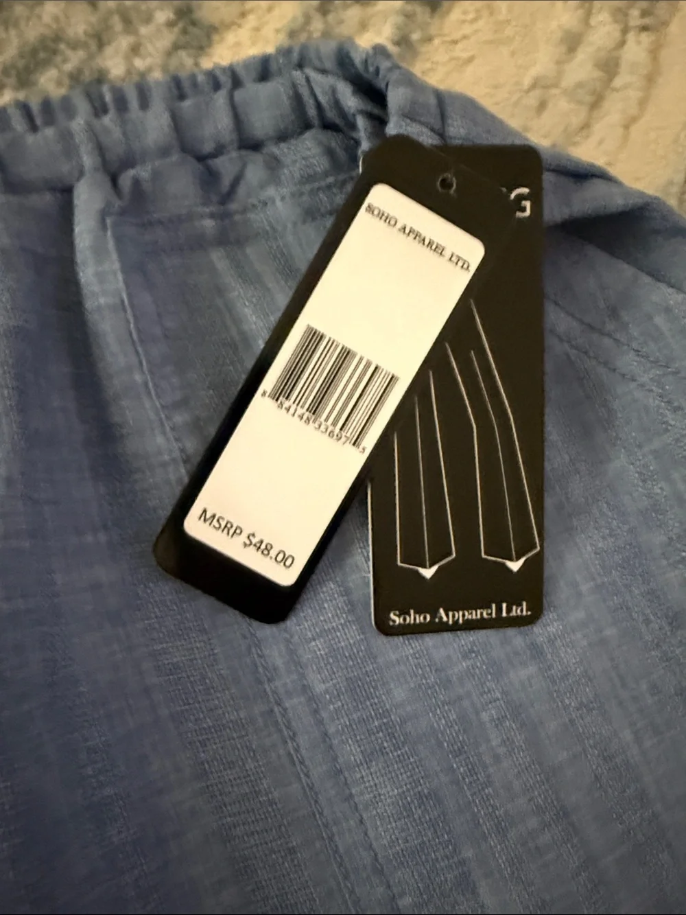 Soho Apparel relaxed straight